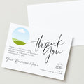 Thank you card template